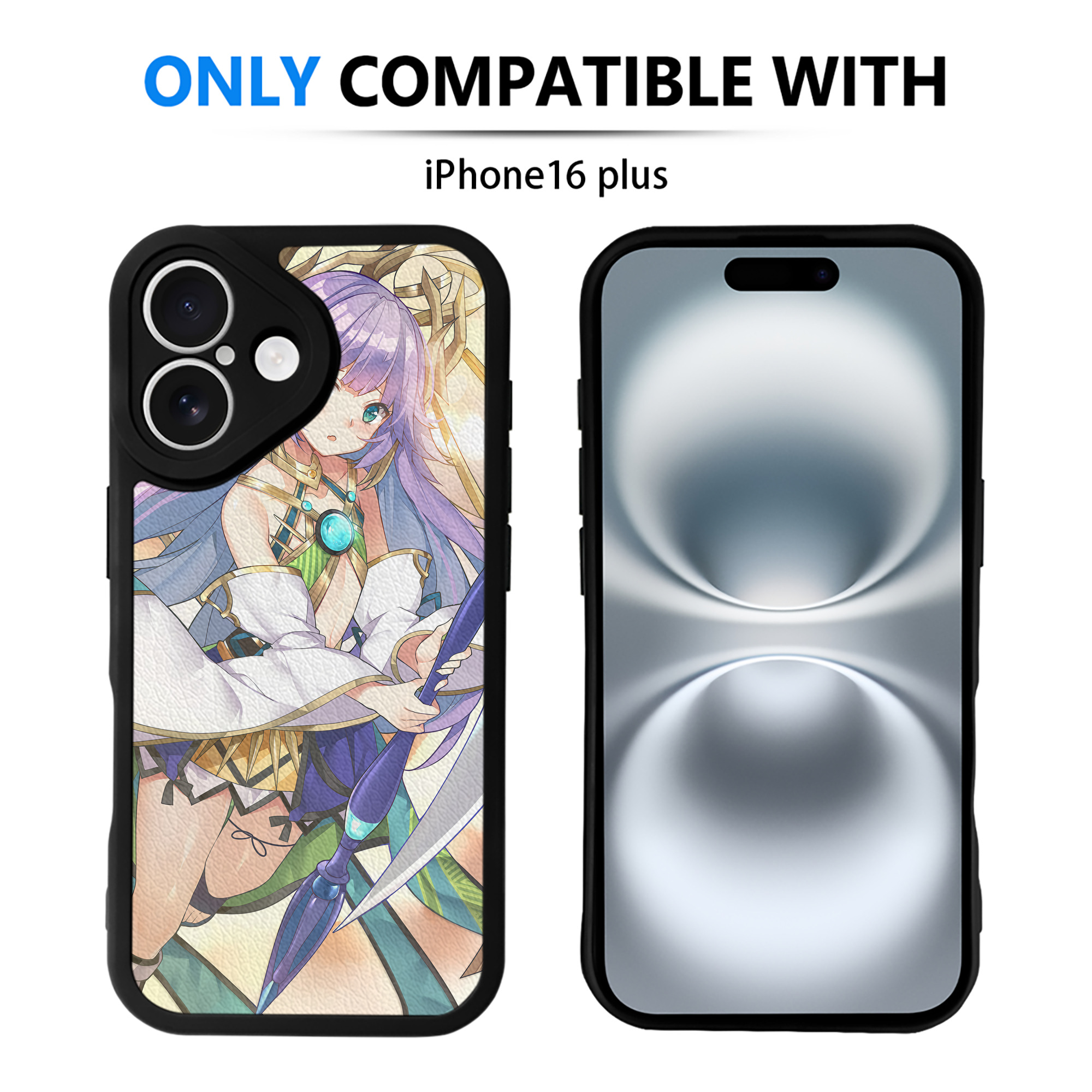 （画像用） 遊☆戯☆王 Yu-Gi-Oh! 【iPhone 16シリーズ対応】シリコンスマホケース（レザー調） 材質：シリコン